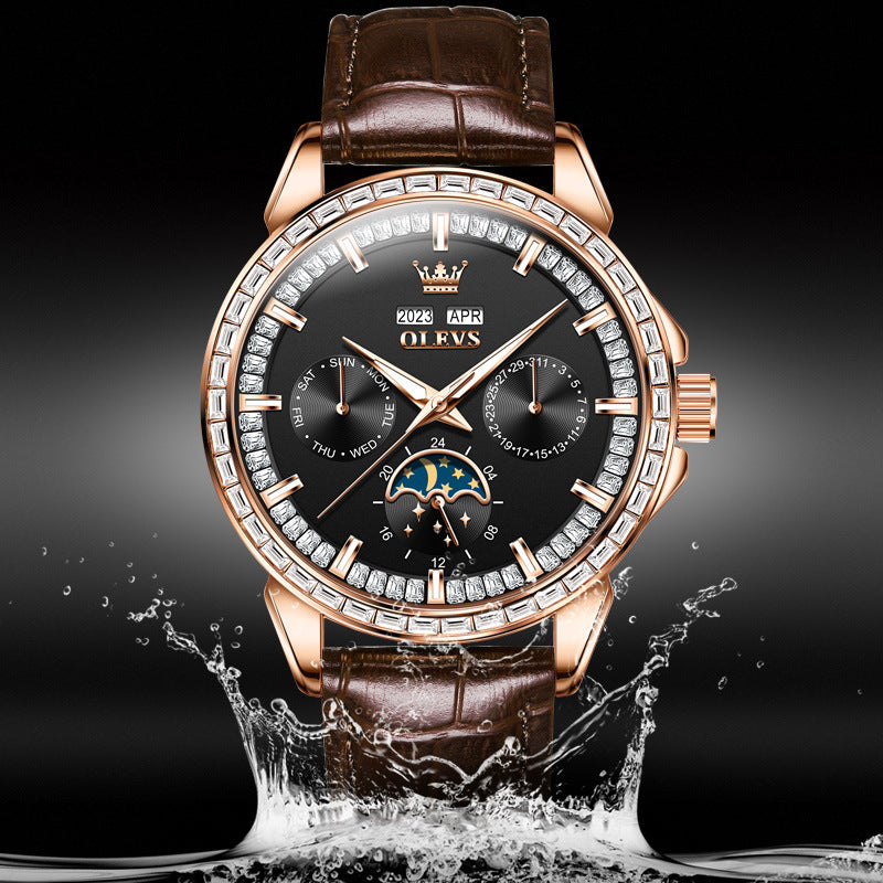 Đồng Hồ - Kim Dạ Quang - Nam - H049076