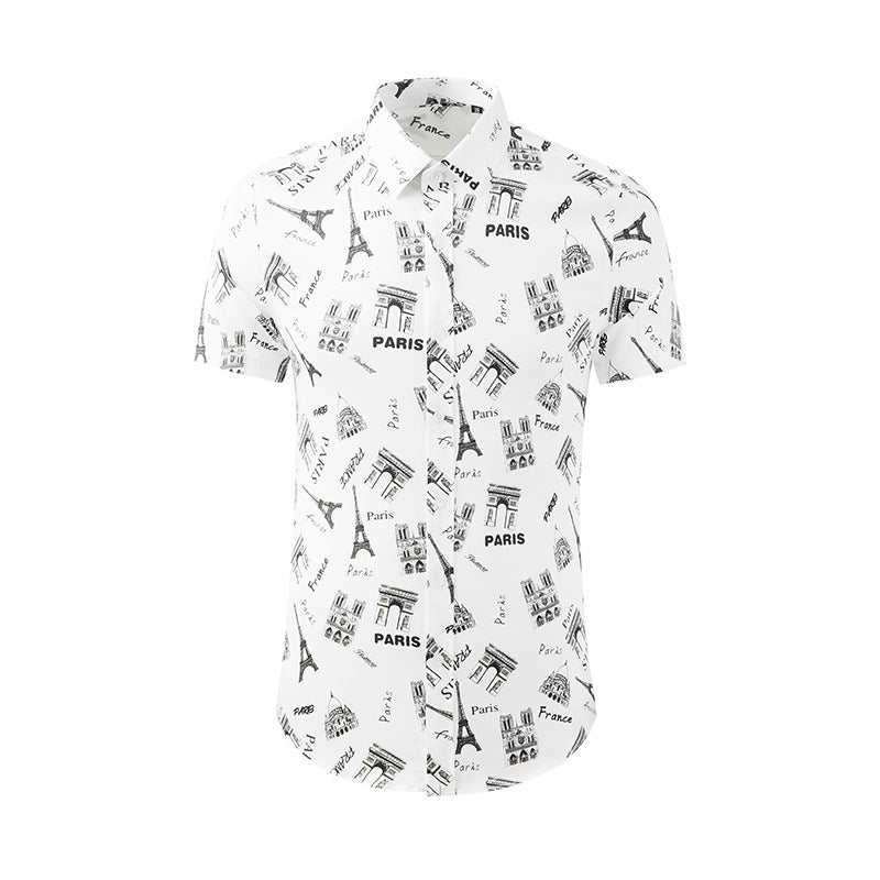 Áo Sơ Mi - Ngắn Tay - Nam - H014395