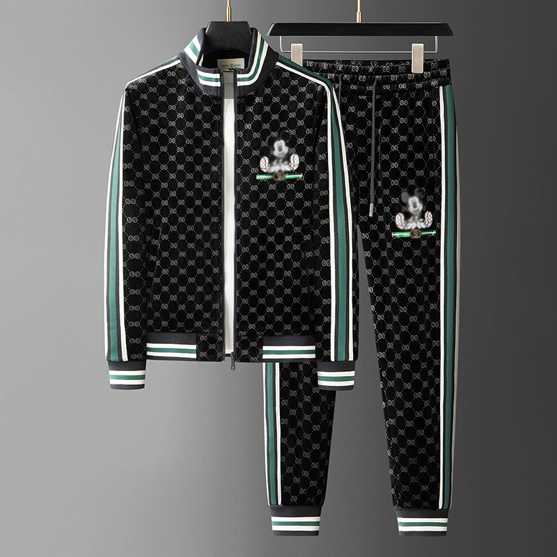 Bộ đồ thêu chỉ nổi nam H071892