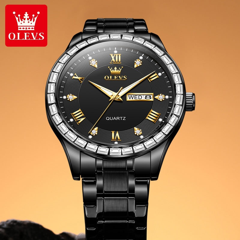 Đồng Hồ - Kim Dạ Quang - Nam - H049223