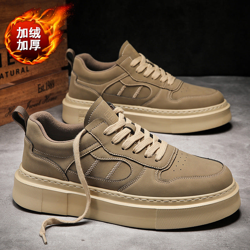 Giày Thể Thao Tăng Chiều Cao - Vải Sợi Bông - Nam - H050943