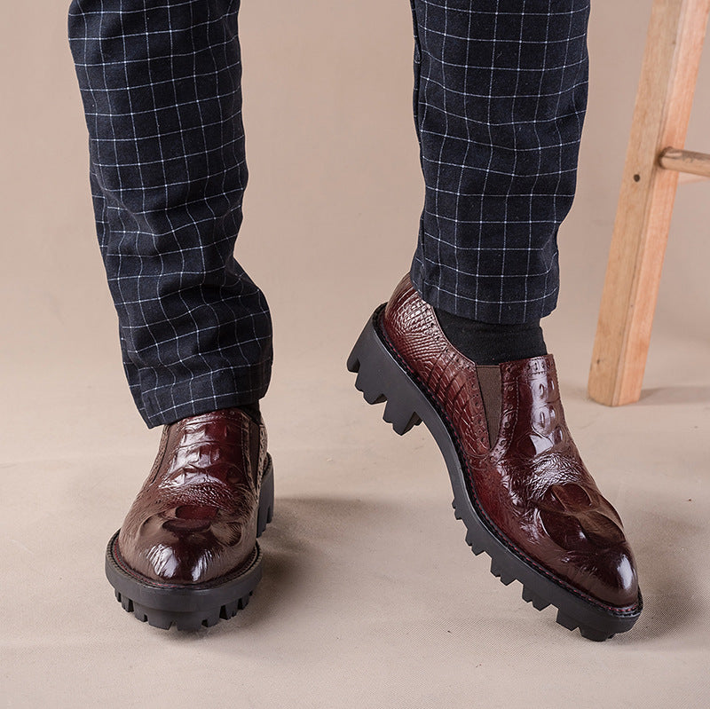 Giày da xu hướng mới nam H071721