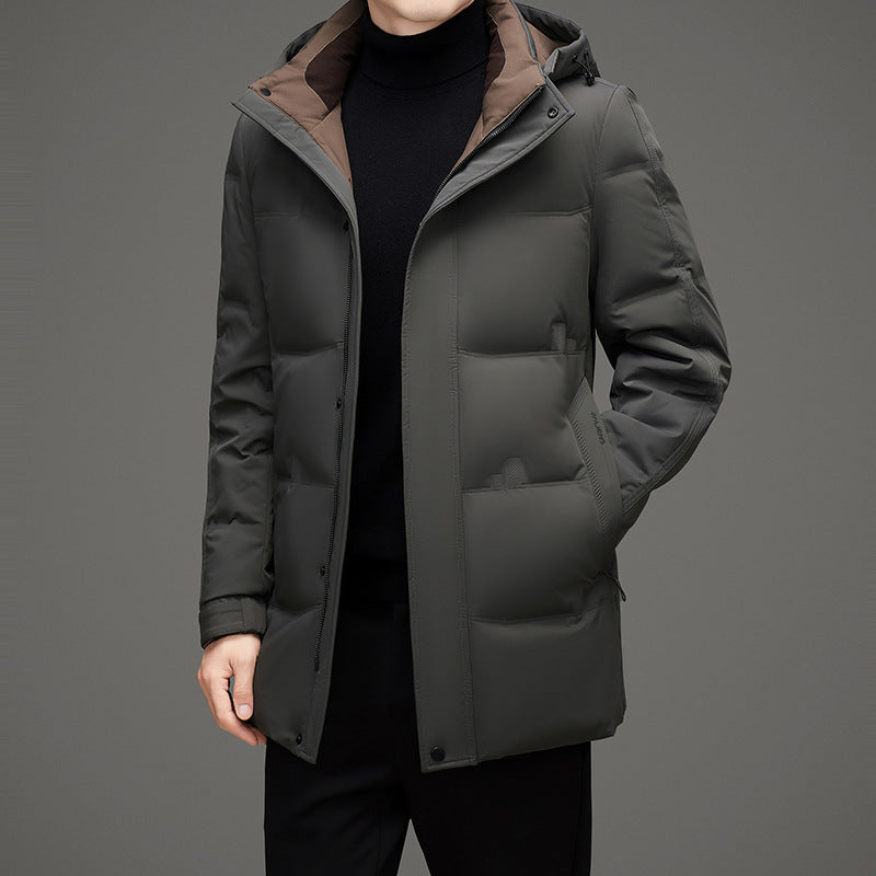 Áo Có Mũ - Dáng Dài - Nam - H056439