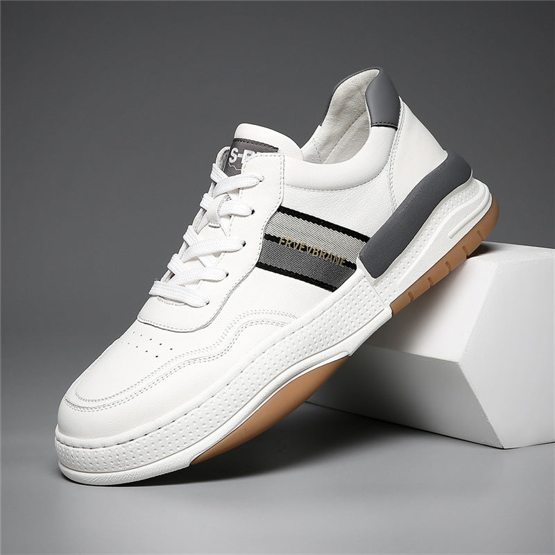 Giày Thể Thao Trắng - Da Bò - Nam - H050431