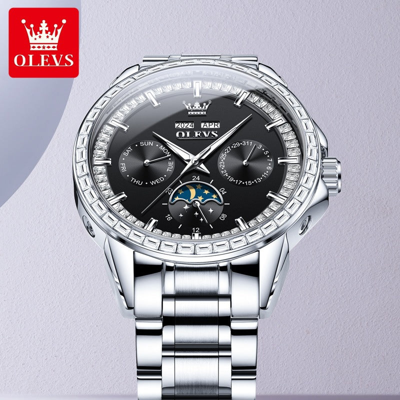 Đồng Hồ - Kim Dạ Quang - Nam - H049075