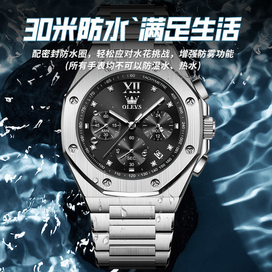 Đồng Hồ - Kim Dạ Quang - Nam - H048909