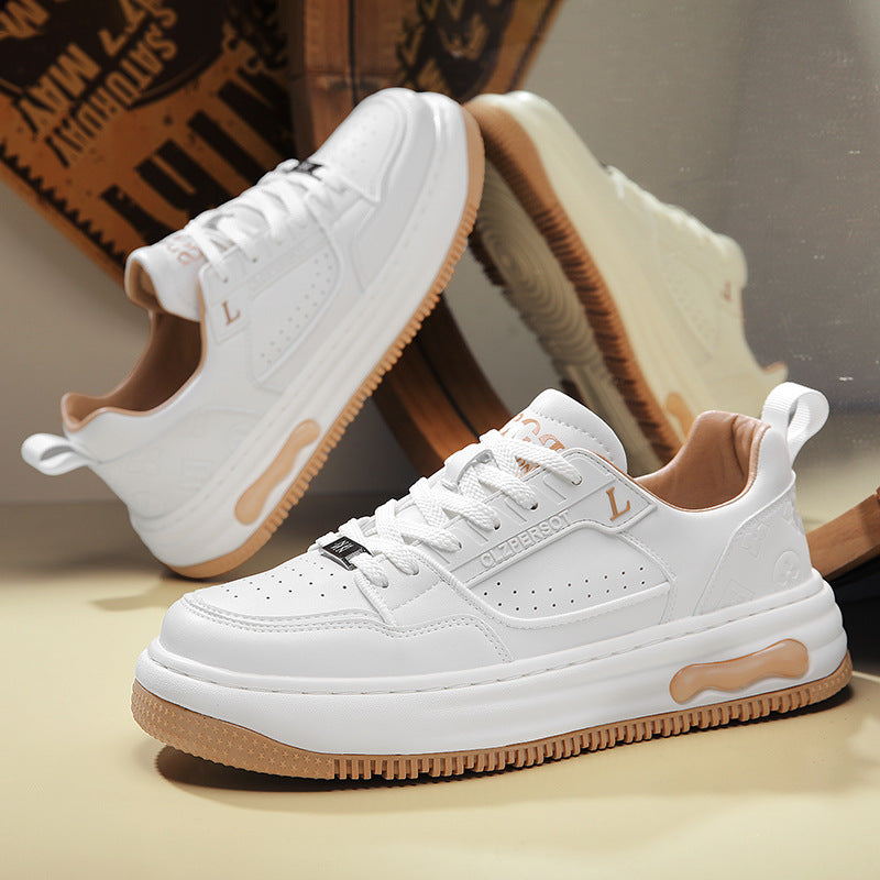 Giày Thể Thao Tăng Chiều Cao - Da Bò - Nam - H050930