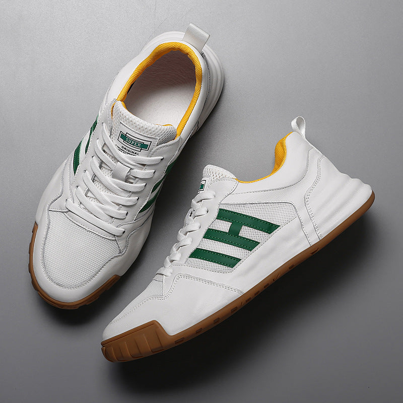 Giày Thể Thao Trắng - Da Bò - Nam - H050439