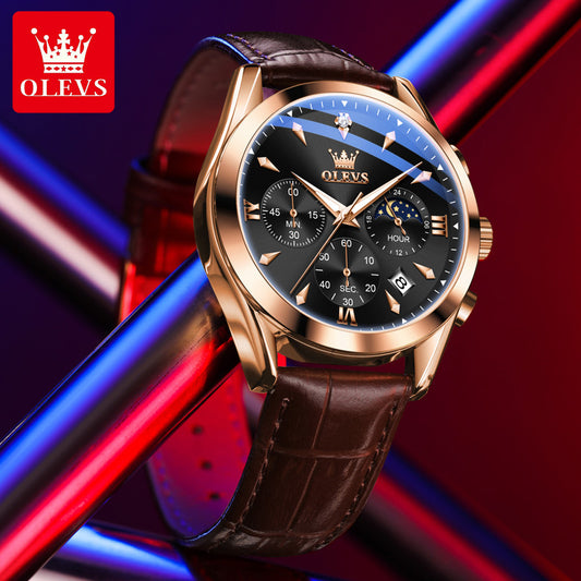 Đồng Hồ - Kim Dạ Quang - Nam - H048937