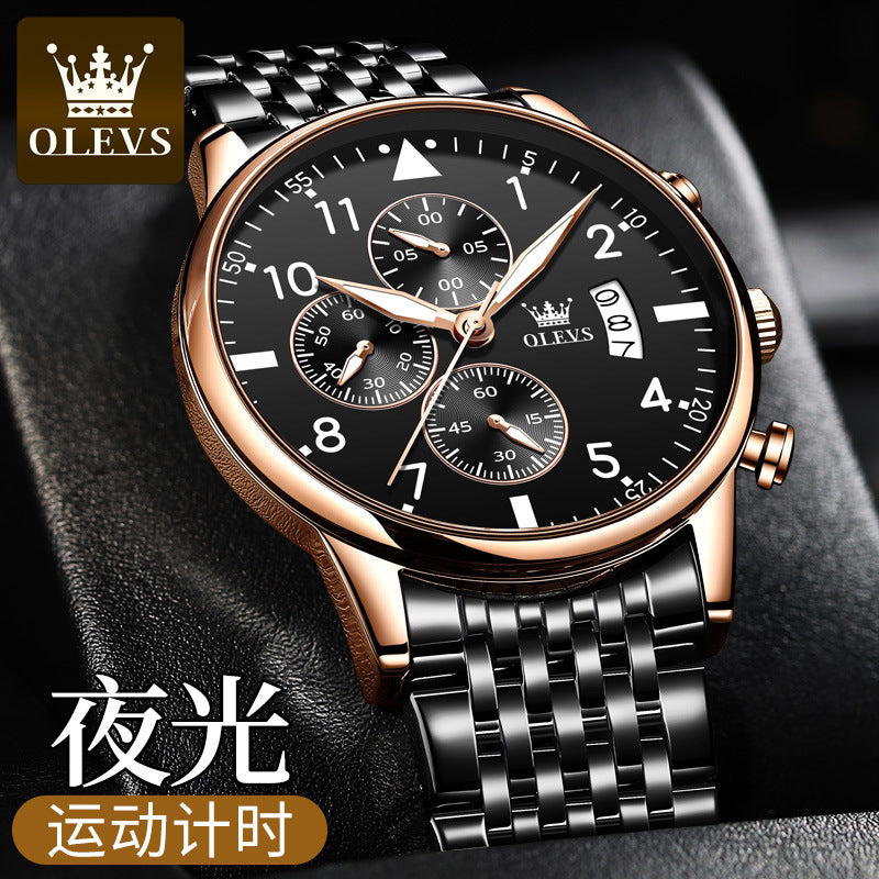 Đồng Hồ - Kim Dạ Quang - Nam - H048931