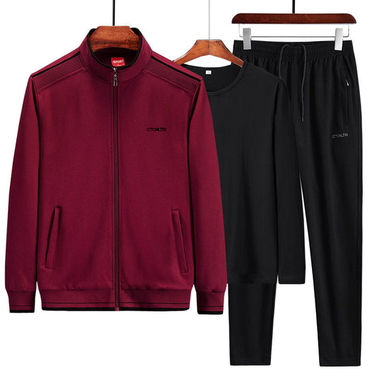 Bộ đồ vải sợi bông nam H038719