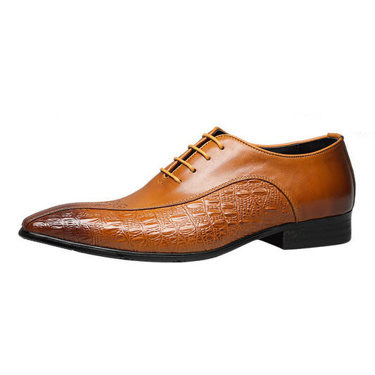 Giày da thoáng khí nam H071706