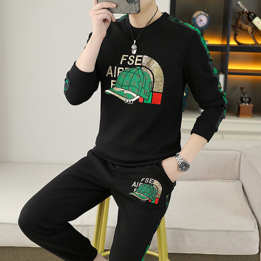 Bộ Đồ - Thêu Chỉ Nổi - Nam - H048253