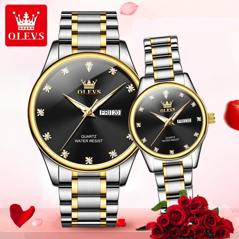 Đồng Hồ - Kim Dạ Quang - Nam - H048986