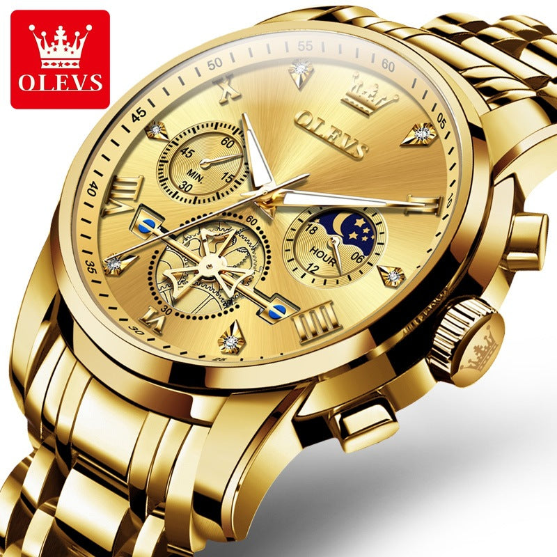 Đồng Hồ - Kim Dạ Quang - Nam - H049176