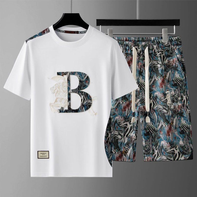 Bộ Đồ Họa Tiết Short - Mùa Hè - Nam - H030386