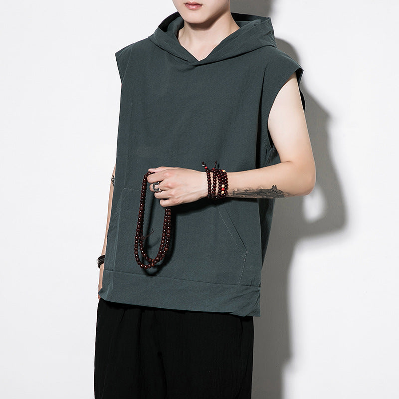 Áo Có Mũ - Vải Sợi Bông - Nam - H032905