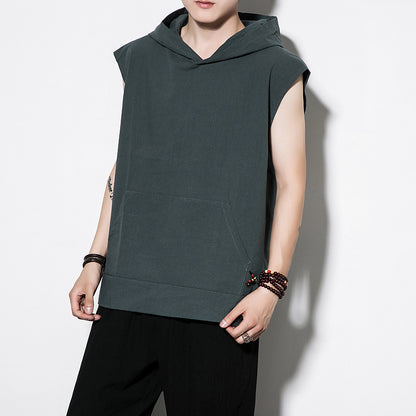 Áo Có Mũ - Vải Sợi Bông - Nam - H032905