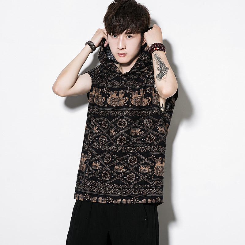 Áo Có Mũ - Vải Sợi Bông - Nam - H032905