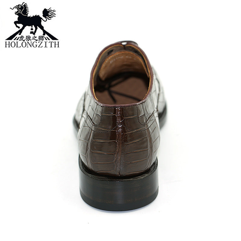 Giày Da Nam - Vân Da Cá Sấu - Nam - H015681