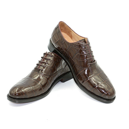 Giày Da Nam - Vân Da Cá Sấu - Nam - H015681