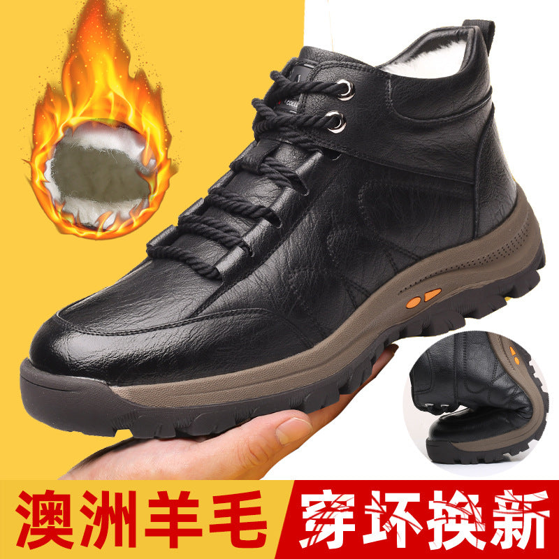 Giày Boots - Lông Cừu - Nam - H063918