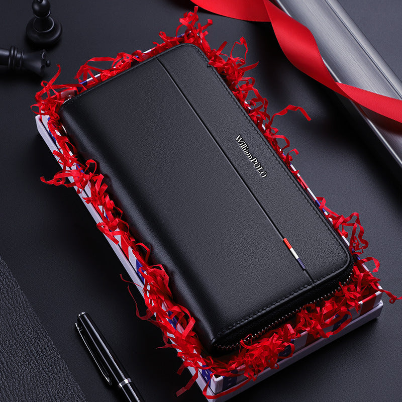 Ví Bóp Cầm Tay - Da Bò - Nam - H055955