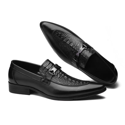 Giày da da bò nam H071724