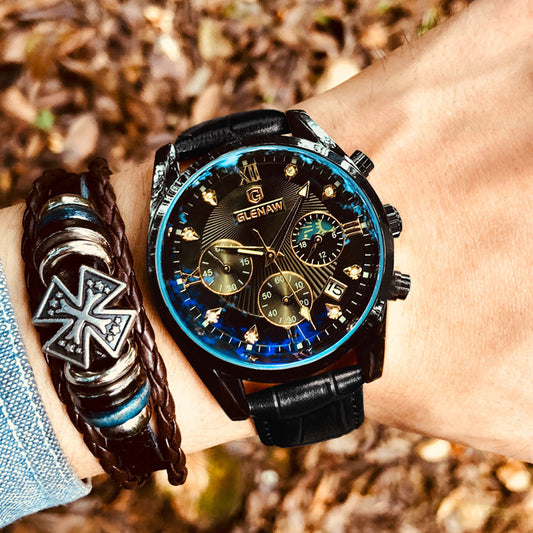 Đồng Hồ - Kẻ Caro - Nam - H042300