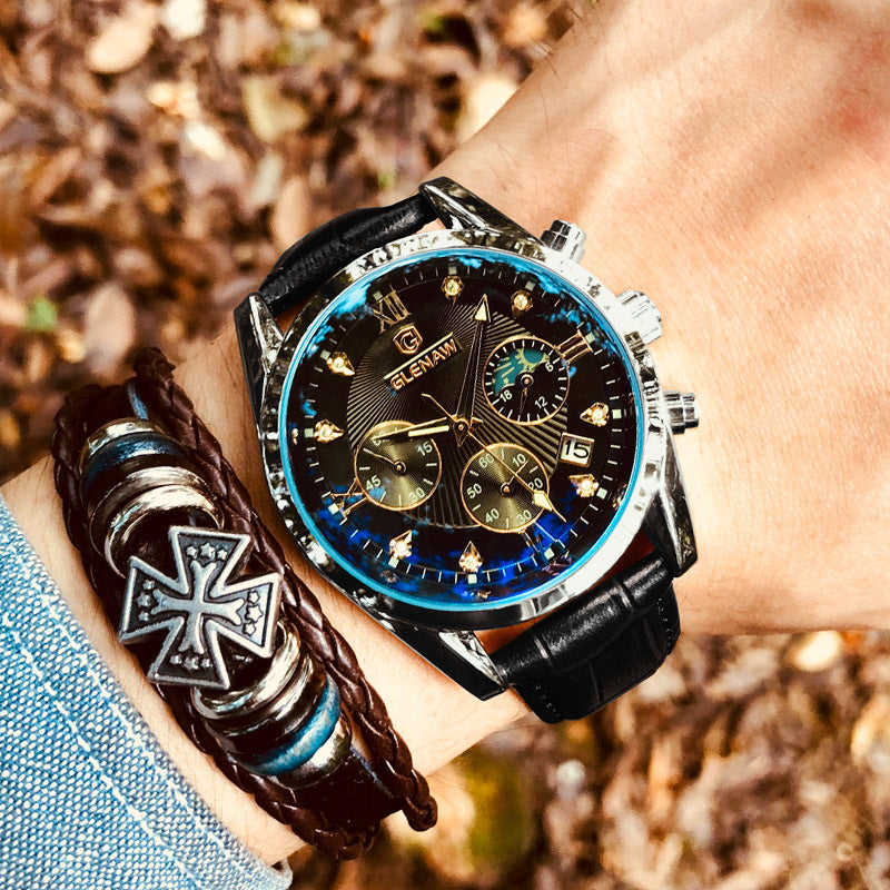 Đồng Hồ - Kẻ Caro - Nam - H042300