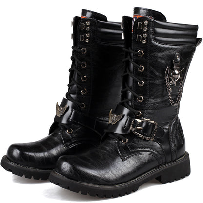 Giày Boots - Vải Jean Bò - Nam - H058730