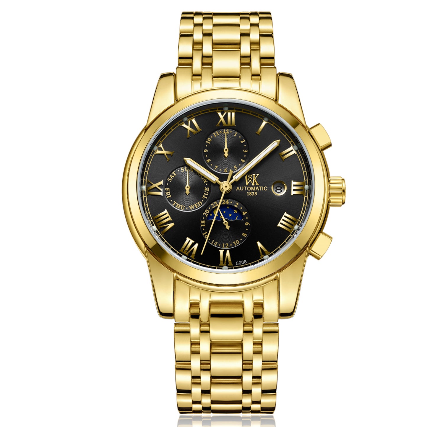 Đồng Hồ - Kim Dạ Quang - Nam - H041541