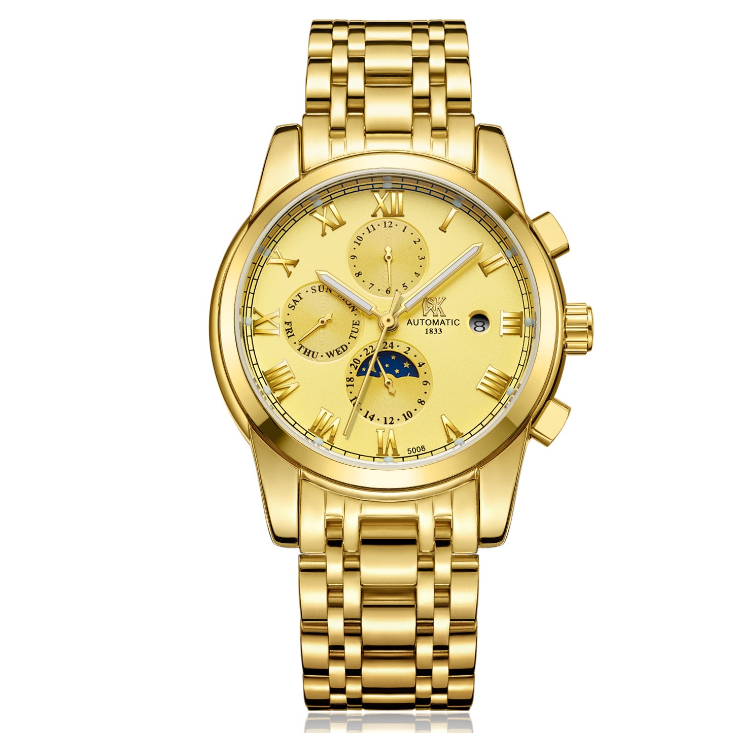 Đồng Hồ - Kim Dạ Quang - Nam - H041541