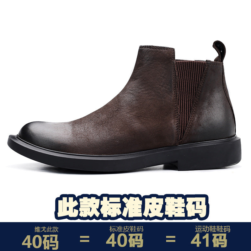 Boots Cổ Thấp - Thu Đông - Nam - H019202