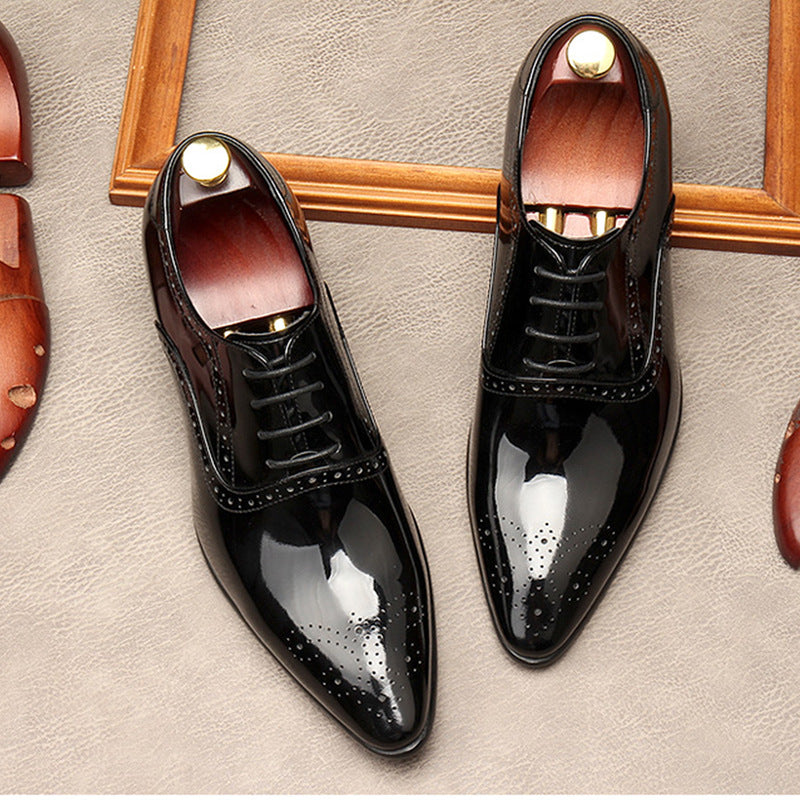 Giày da da bò nam H071719