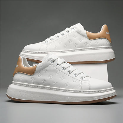 Giày Thể Thao Tăng Chiều Cao - Da Bò - Nam - H050422