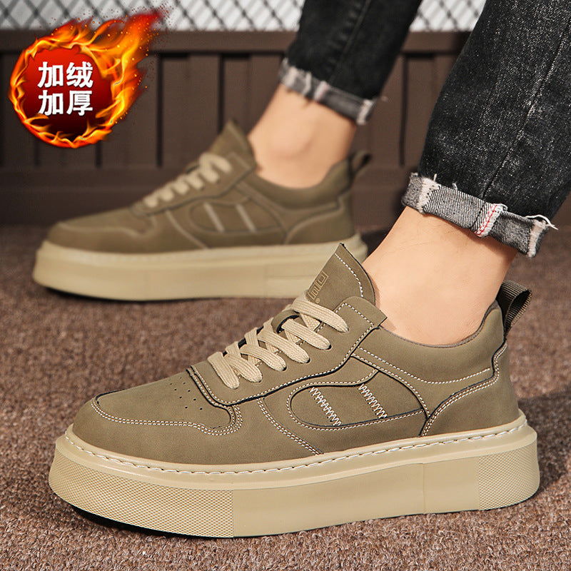 Giày Thể Thao Tăng Chiều Cao - Vải Sợi Bông - Nam - H050943