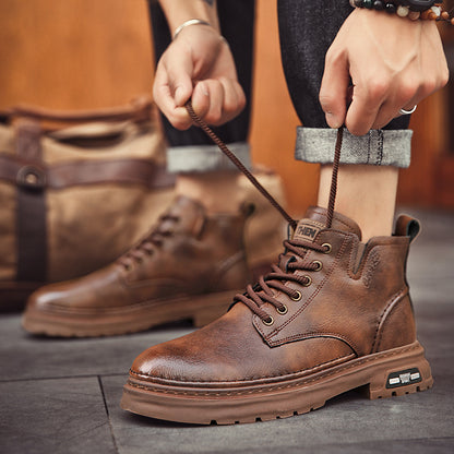 Boots Cổ Thấp - Thu Đông - Nam - H050957