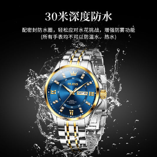 Đồng Hồ - Kim Dạ Quang - Nam - H049168