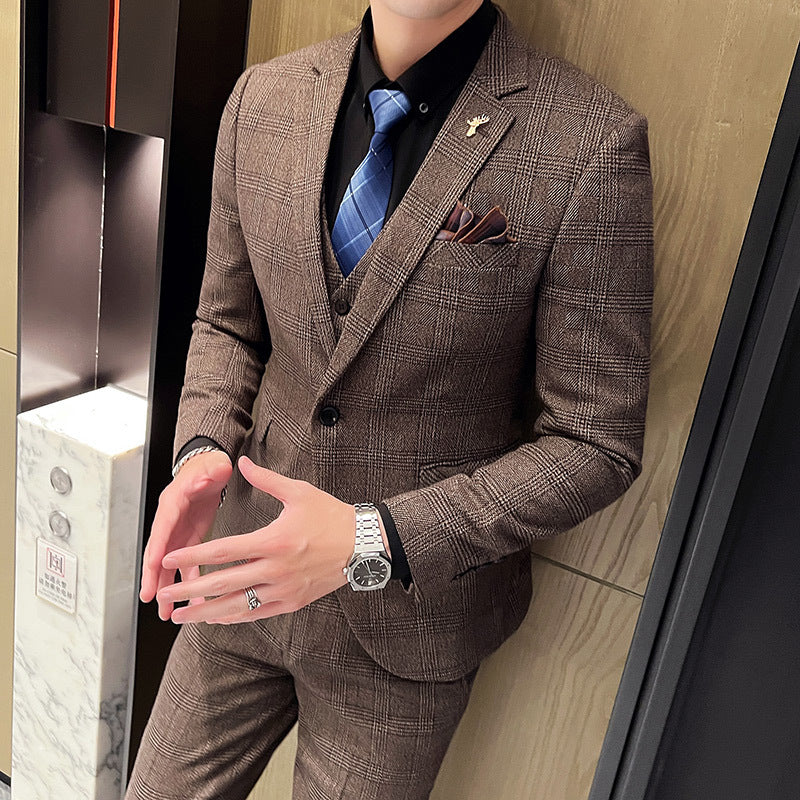 Bộ Đồ - Kẻ Caro - Nam - H059580