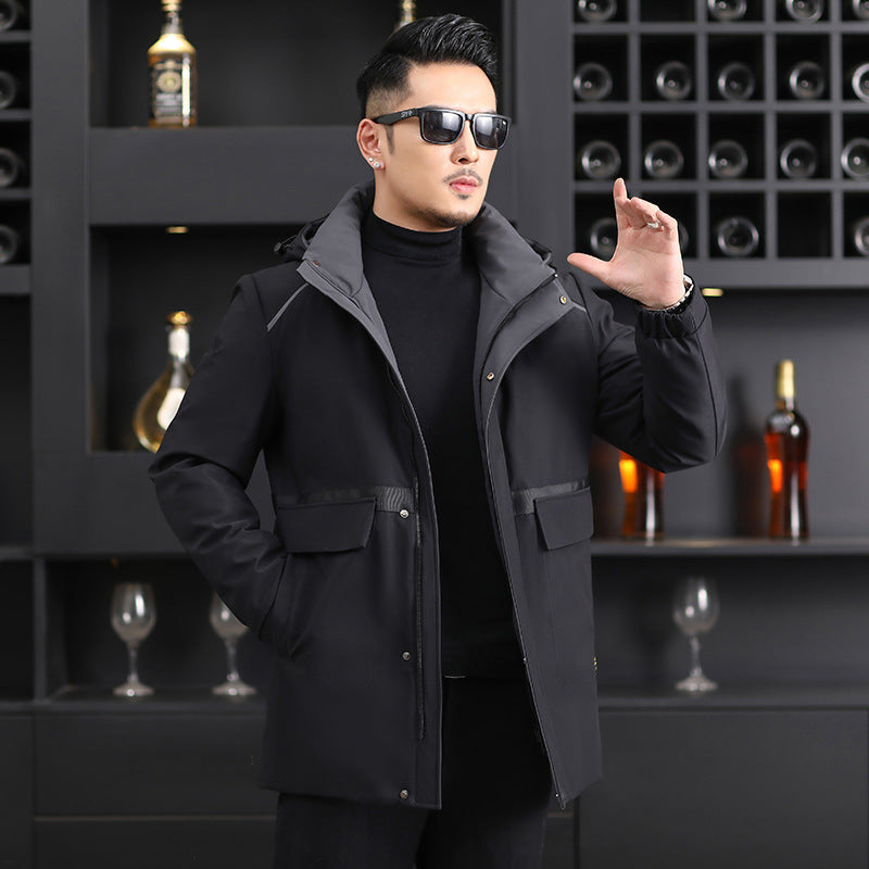 Áo Có Mũ - Dáng Dài - Nam - H032545