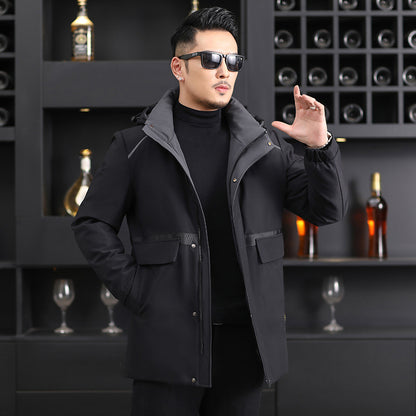 Áo Có Mũ - Dáng Dài - Nam - H032545