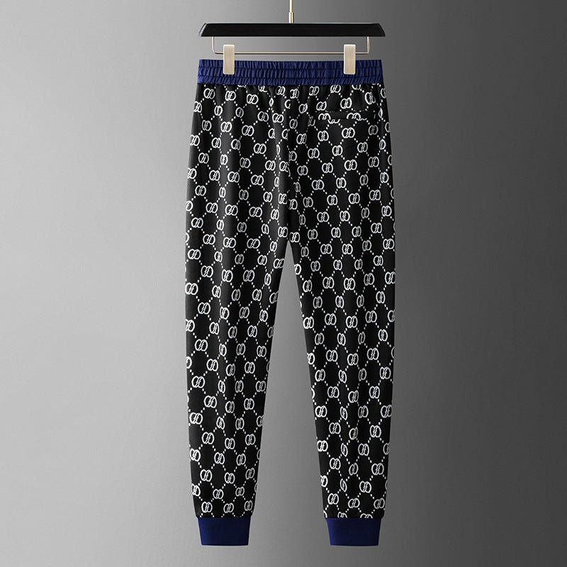 Quần jogger thêu chỉ nổi nam H071988