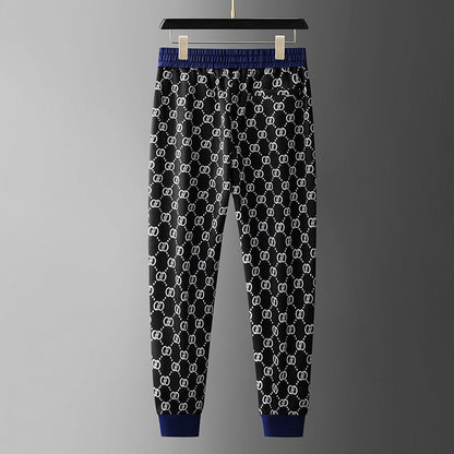 Quần jogger thêu chỉ nổi nam H071988