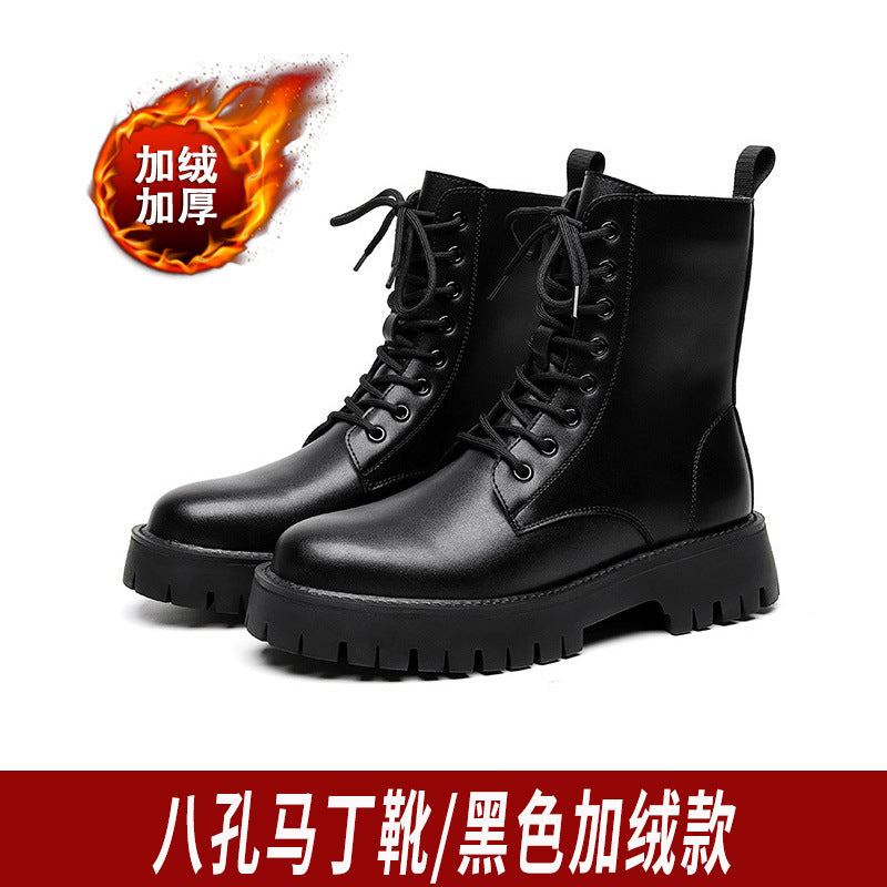 Boots Cổ Thấp - Da Bò - Nam - H063945