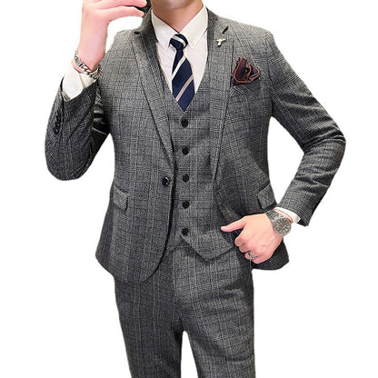 Bộ Đồ - Kẻ Caro - Nam - H059580