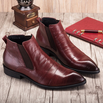 Giày boots vải jean bò nam H071729