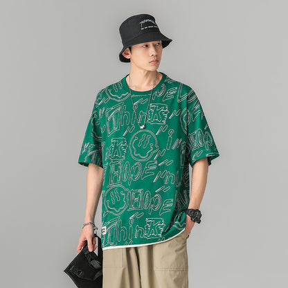 Áo T shirt Áo thun - Mùa Hè - Nam - H029412