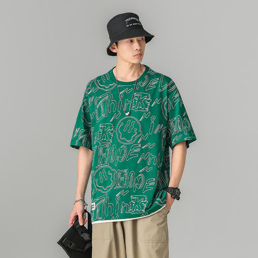 Áo T shirt Áo thun - Mùa Hè - Nam - H029412