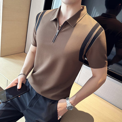 Áo Thun T-shirt - Lụa Lạnh - Nam - H068080